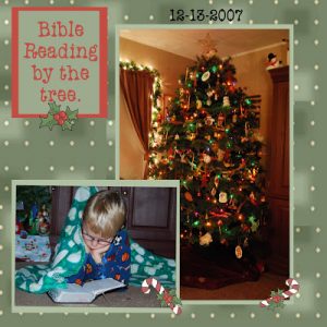 Read more about the article Some quiet tree time for my little boy!