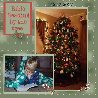 You are currently viewing Some quiet tree time for my little boy!