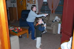 Read more about the article Mommy and Adam boxing