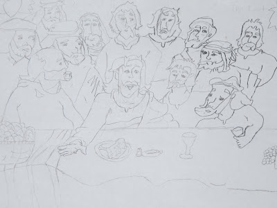 You are currently viewing Drawing by Gregory