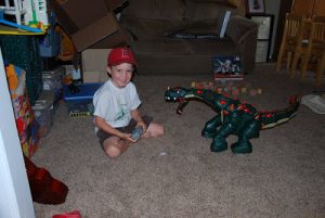 Read more about the article The dino!