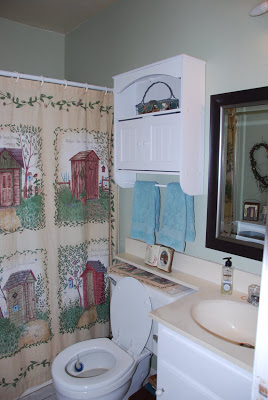 You are currently viewing Hall Bath… Outhouse themed!