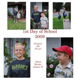 Read more about the article 1st day of School
