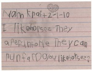 Read more about the article Adam’s “story” about HORSEZ