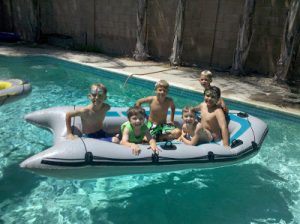 Read more about the article The group in the pool