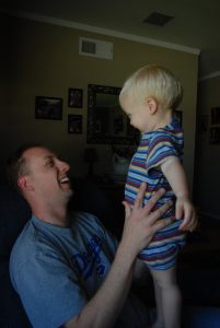 Read more about the article Excited Daddy is home!