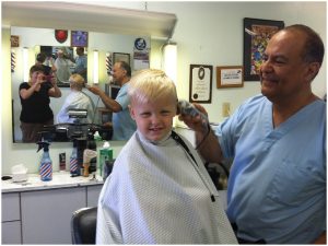 Read more about the article My little Luke getting a hair cut!