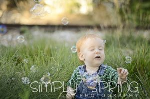 Read more about the article Bubbles for our ONE year old!