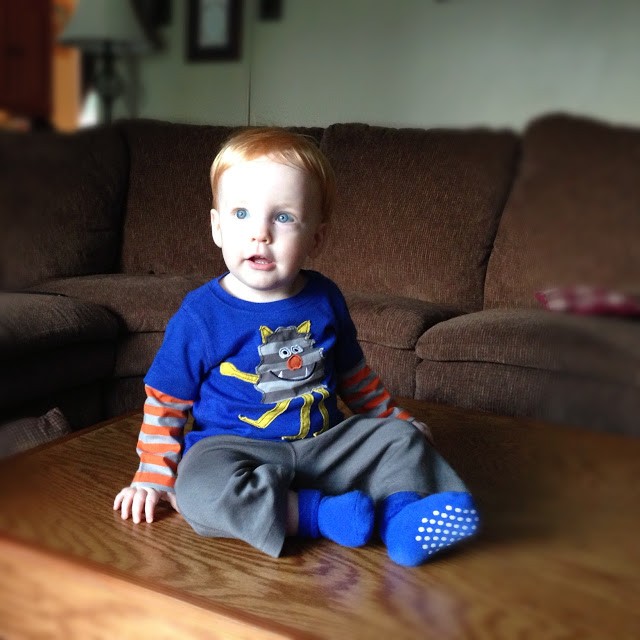 You are currently viewing Gideon sportin his new outfit