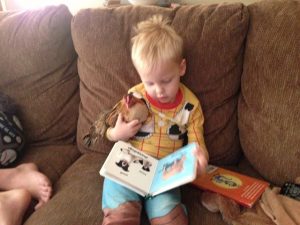 Read more about the article Reading to Girl