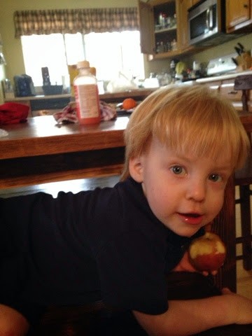 You are currently viewing Hair cut for Gideon