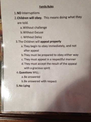 Read more about the article Home Rules/ Biblical Couseling